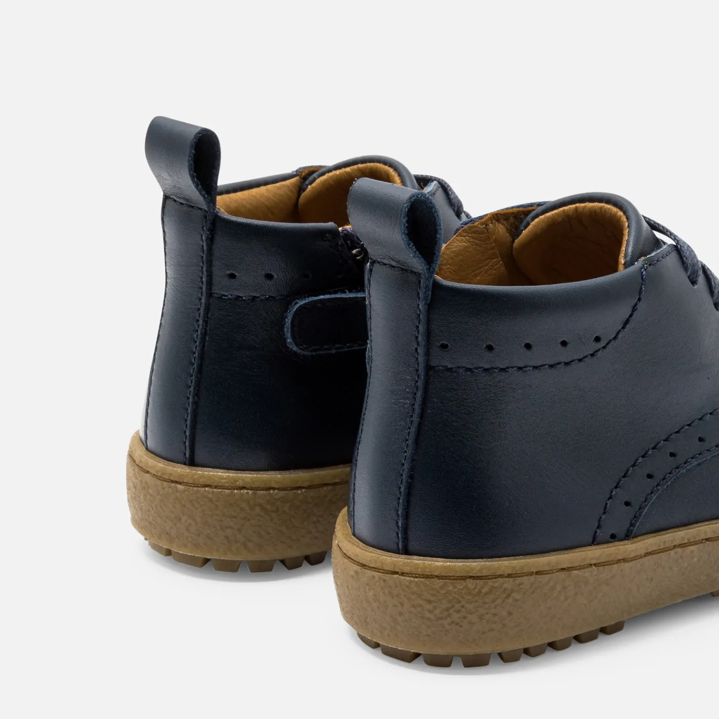 Jacadi Bottillons bébé garçon en cuir - marine MARINE JACADI Sale