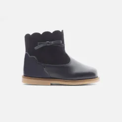 Jacadi Bottines bébé fille en cuir - marine MARINE JACADI New