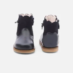 Jacadi Bottines bébé fille en cuir - marine MARINE JACADI New
