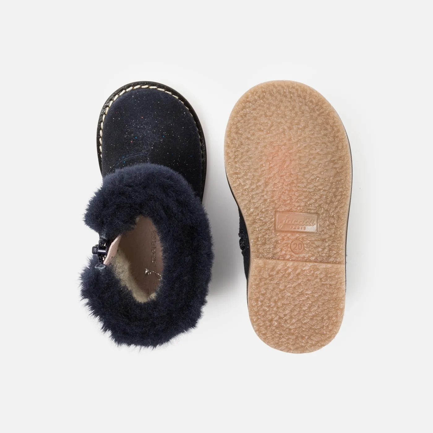 Jacadi Bottines fourrées bébé fille - marine MARINE JACADI Online