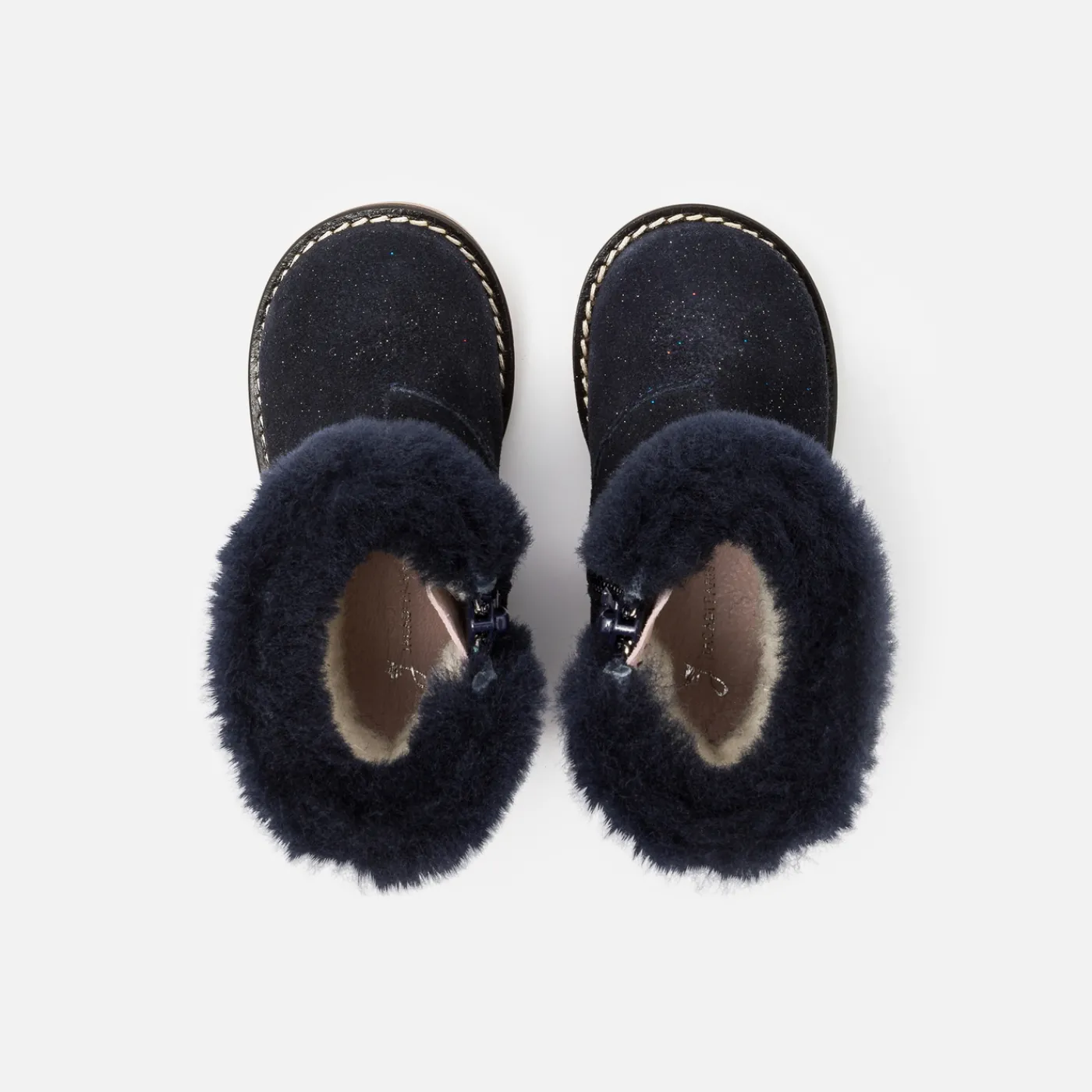 Jacadi Bottines fourrées bébé fille - marine MARINE JACADI Online