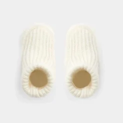 Jacadi Bottons bébé en cachemire - blanc doux BLANC DOUX JACADI Discount