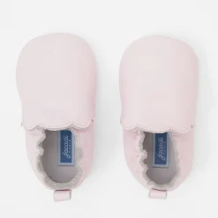 Jacadi Bottons bébé fille en cuir - ROSE Hot