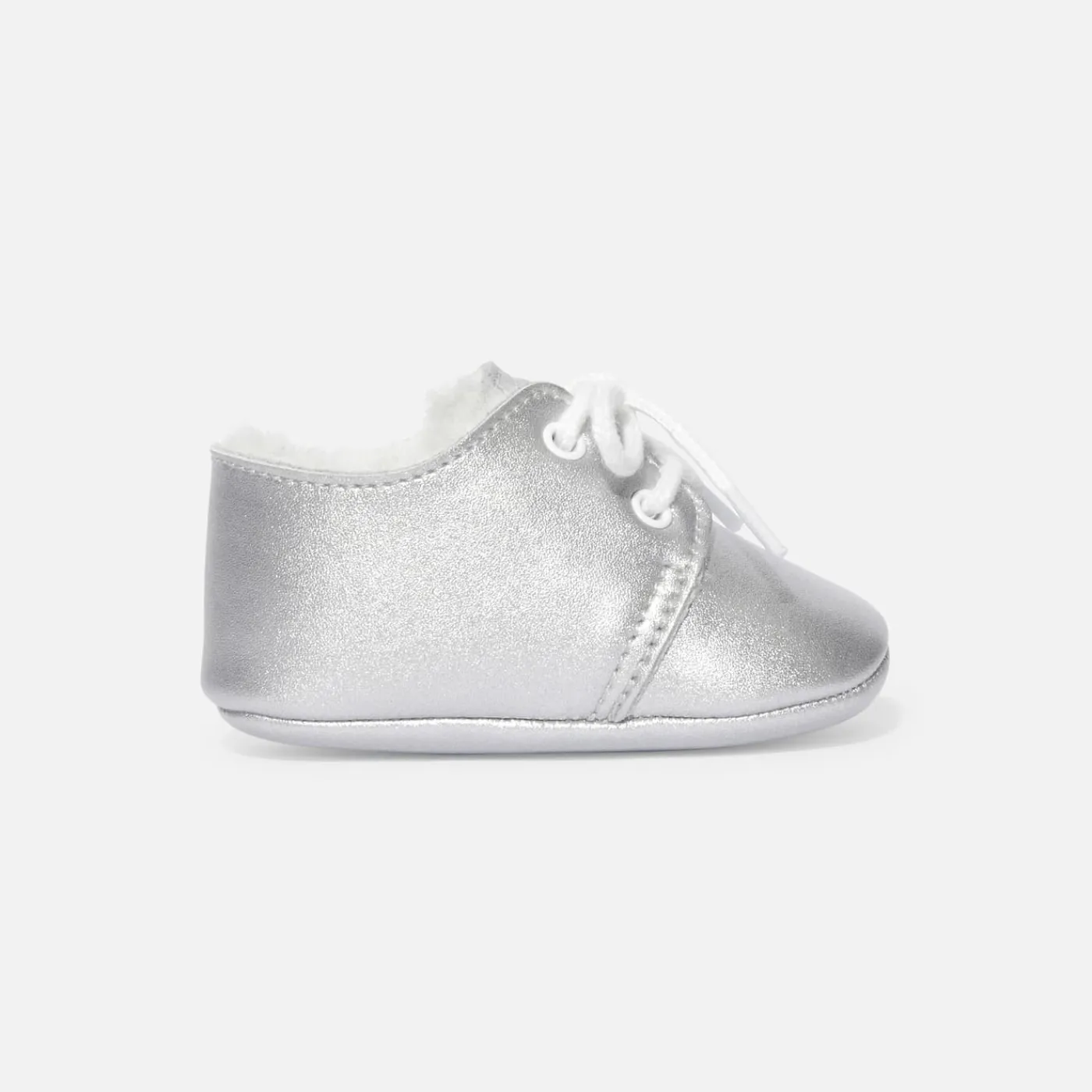 Jacadi Bottons bébé fille fourrés - ARGENT