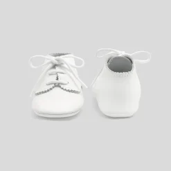 Jacadi Bottons en cuir bébé - blanc BLANC JACADI Hot