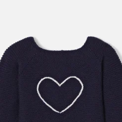 Jacadi Brassière Love Maille collection solidaire - MARINE/BLEU Clearance