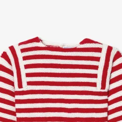 Jacadi Brassière Love Maille Collection Solidaire - BLANC/ROUGE Discount