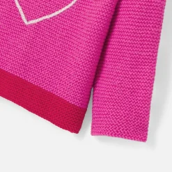 Jacadi Brassière Love Maille collection solidaire - ROSE/ROUGE New