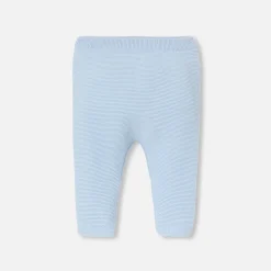 Jacadi Caleçon bébé en point mousse - BLEU PALE Discount