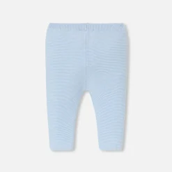 Jacadi Caleçon bébé en point mousse - BLEU PALE Discount
