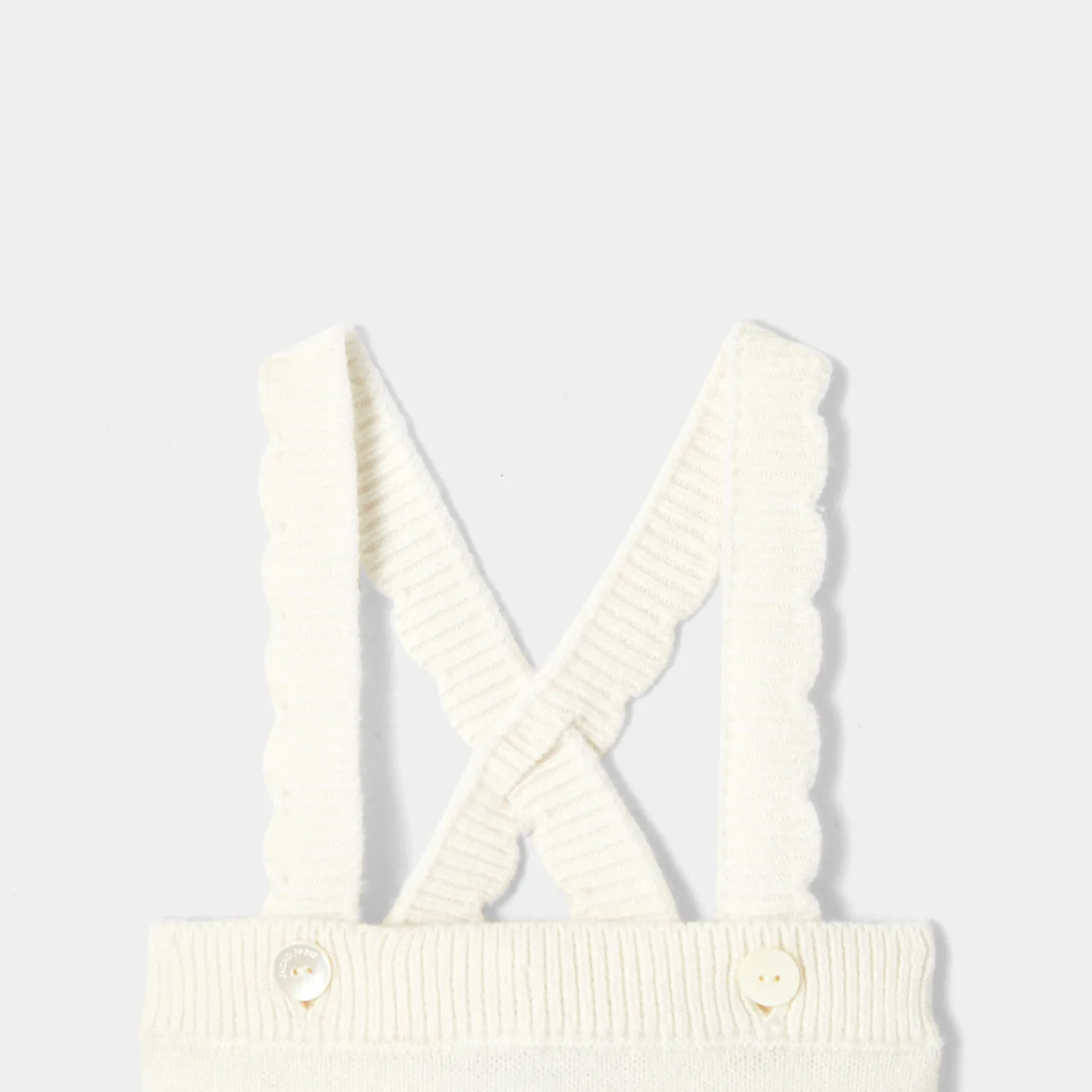 Jacadi Caleçon bébé fille à bretelles - blanc doux BLANC DOUX JACADI New