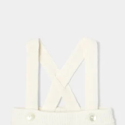 Jacadi Caleçon bébé garçon en tricot point mousse - blanc doux BLANC DOUX JACADI Sale