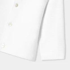 Jacadi Cardigan bébé en coton - blanc BLANC JACADI Discount