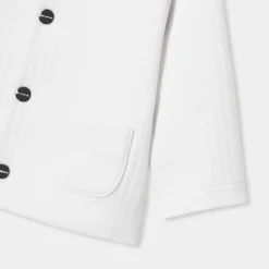 Jacadi Cardigan bébé en jersey quilté - blanc BLANC JACADI New