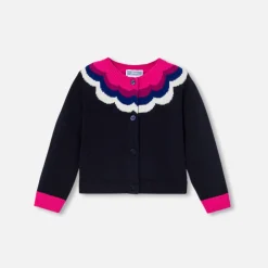 Jacadi Cardigan bébé fille - lore MARINE/MULTICO New