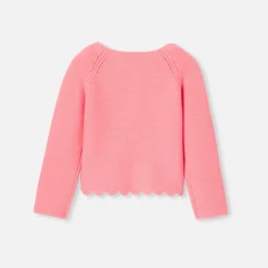 Jacadi Cardigan bébé fille - ROSE INDIEN