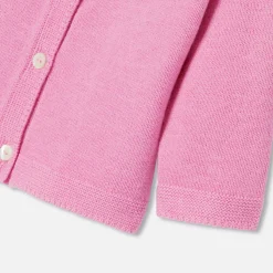 Jacadi Cardigan bébé fille en jersey - ROSE MOYEN Sale
