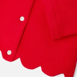 Jacadi Cardigan bébé fille en molleton - rouge ROUGE JACADI