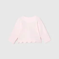 Jacadi Cardigan bébé fille en molleton - rose poudre ROSE POUDRE JACADI Discount