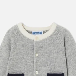 Jacadi Cardigan bébé garçon - lore GRIS/MULTICO Hot