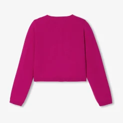 Jacadi Cardigan court enfant fille - CERISE CLAIR