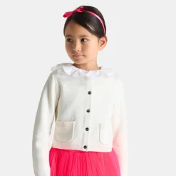Jacadi Cardigan enfant fille - blanc doux BLANC DOUX JACADI New