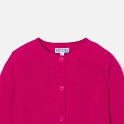 Jacadi Cardigan enfant fille - FRAMBOISE Online