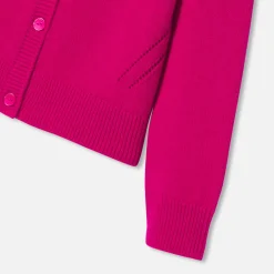 Jacadi Cardigan enfant fille - FRAMBOISE Online