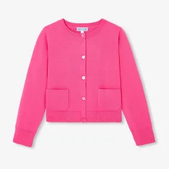 Jacadi Cardigan enfant fille - FUSCHIA CLAIR Online