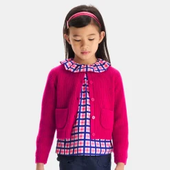 Jacadi Cardigan enfant fille - ROSE GRENADINE