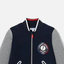 Jacadi Cardigan esprit Teddy enfant garçon - MARINE/GRIS