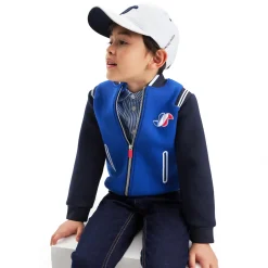 Jacadi Cardigan esprit Teddy enfant garçon - BLEU FONCE Clearance