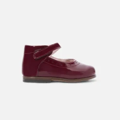 Jacadi Charles IX bébé fille en cuir verni - BORDEAUX Online