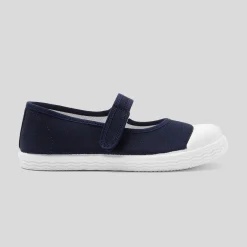 Jacadi Charles IX en toile enfant fille - marine MARINE JACADI Outlet