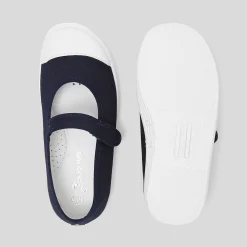 Jacadi Charles IX en toile enfant fille - marine MARINE JACADI Outlet