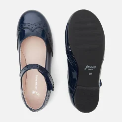 Jacadi Charles IX enfant fille en cuir verni - marine MARINE JACADI Hot