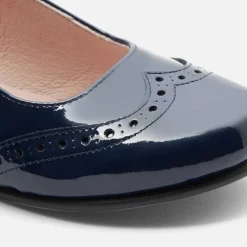Jacadi Charles IX enfant fille en cuir verni - marine MARINE JACADI Hot