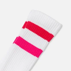 Jacadi Chaussettes hautes enfant fille - BLANC/ROSE Best
