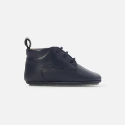 Jacadi Chaussons bébé garçon en cuir - marine MARINE JACADI Best