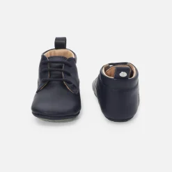 Jacadi Chaussons bébé garçon en cuir - marine MARINE JACADI Best