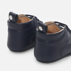 Jacadi Chaussons bébé garçon en cuir - marine MARINE JACADI Best
