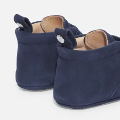 Jacadi Chaussons bébé garçon en cuir - BLEU Best