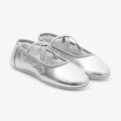 Jacadi Chaussons fourrés enfant fille - ARGENT Discount
