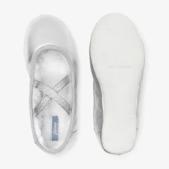 Jacadi Chaussons fourrés enfant fille - ARGENT Discount