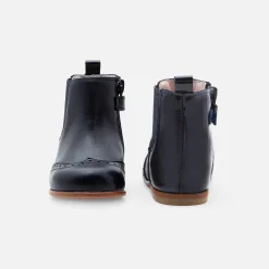 Jacadi Chelsea boots bébé fille - marine MARINE JACADI Clearance