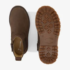 Jacadi Chelsea boots enfant garçon - MARRON Clearance