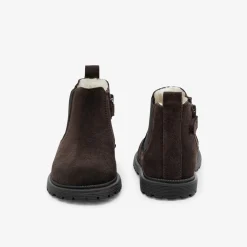 Jacadi Chelsea boots fourrées bébé garçon - MARRON New
