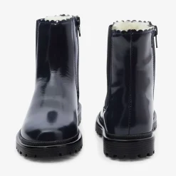 Jacadi Chelsea boots fourrées enfant fille - marine MARINE JACADI Clearance