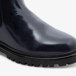 Jacadi Chelsea boots fourrées enfant fille - marine MARINE JACADI Clearance