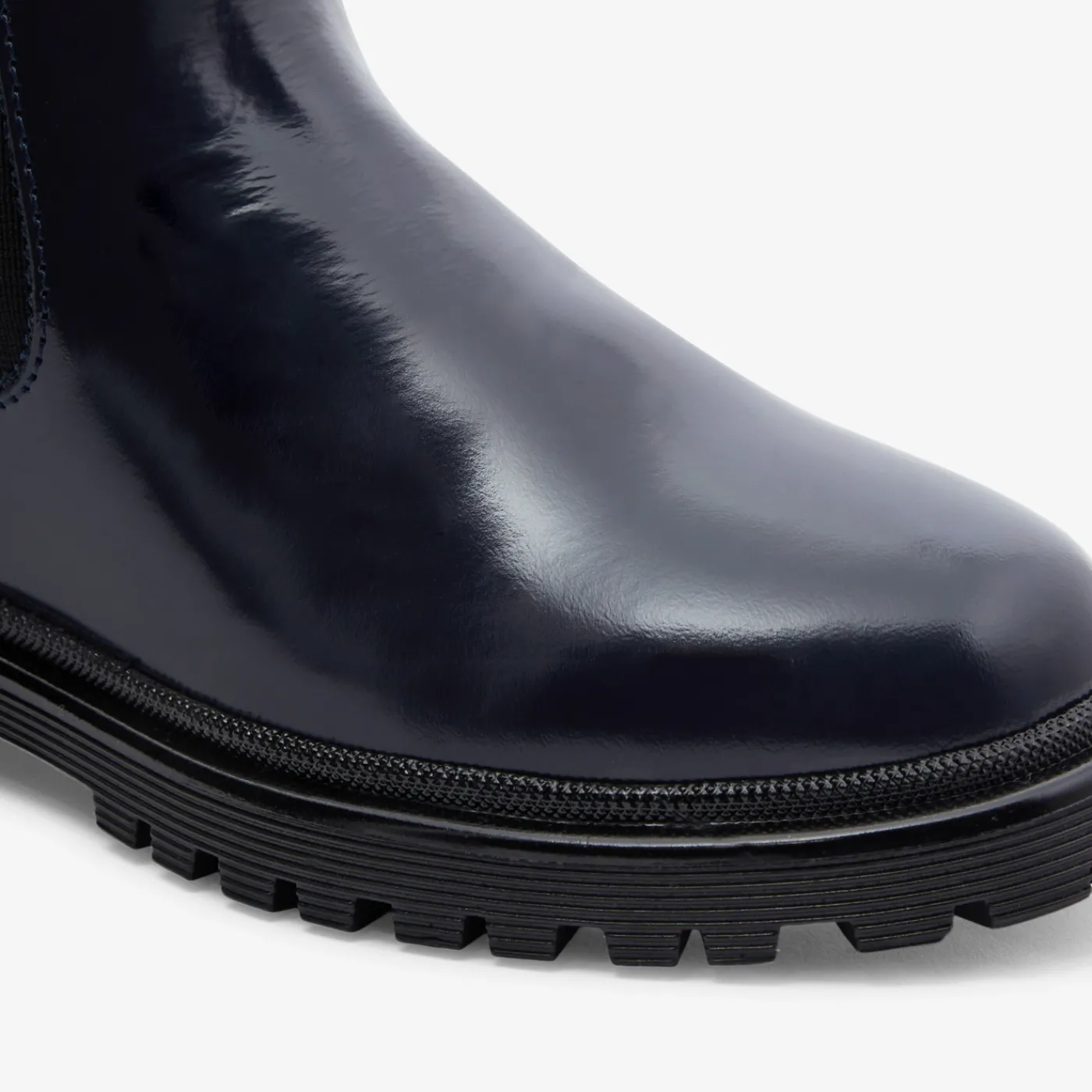 Jacadi Chelsea boots fourrées enfant fille - marine MARINE JACADI Clearance